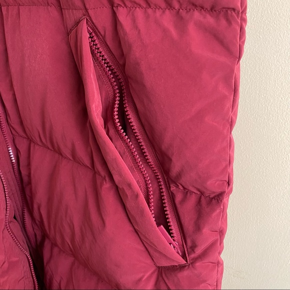 mid length red puffer jacket - Picture 9 of 10
